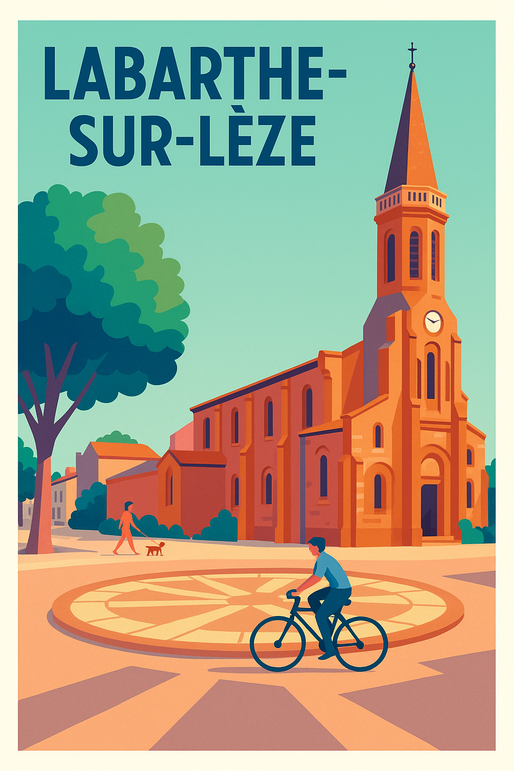 Affiche de Labarthe-sur-Lèze - Charme et sérénité au cœur de la ville