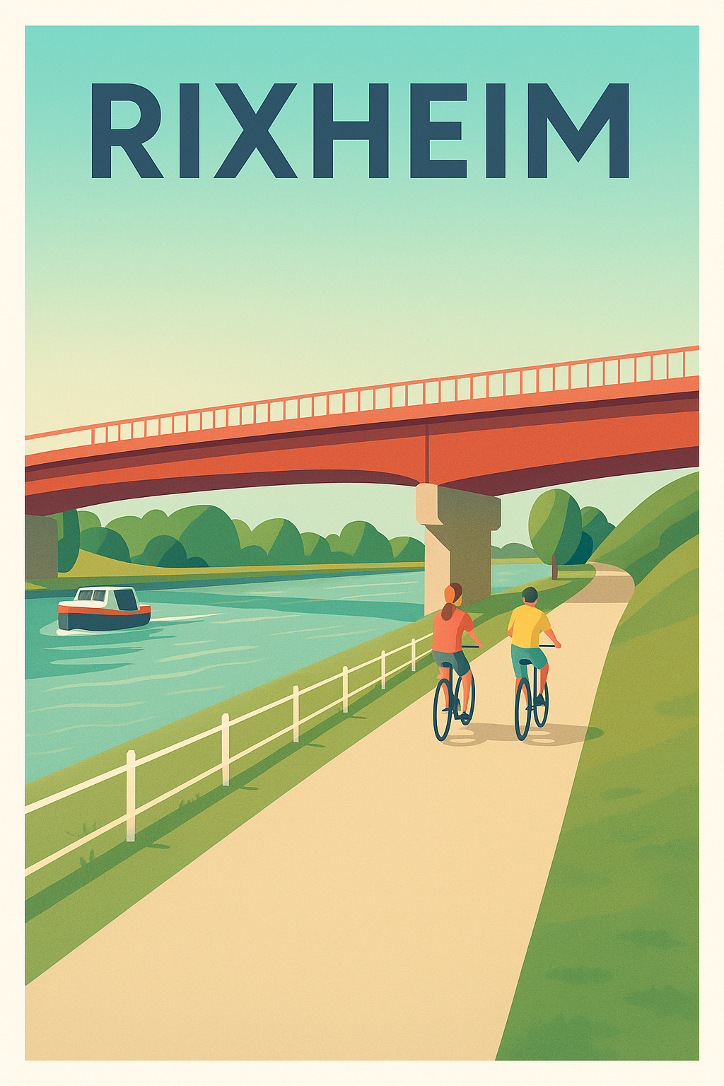 Affiche de Rixheim - Balade au fil de l'eau