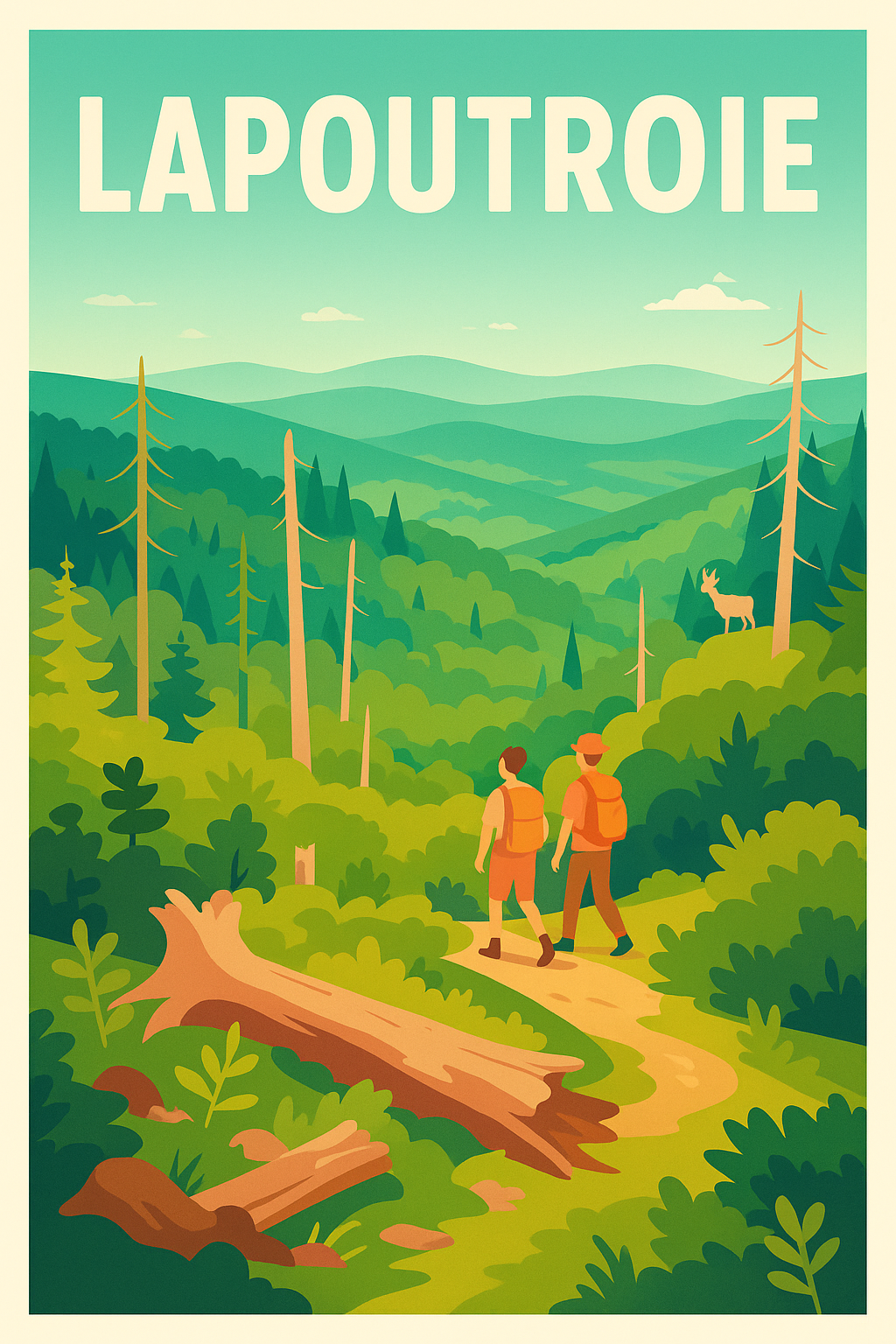 Affiche de Lapoutroie - Évasion Nature en Alsace