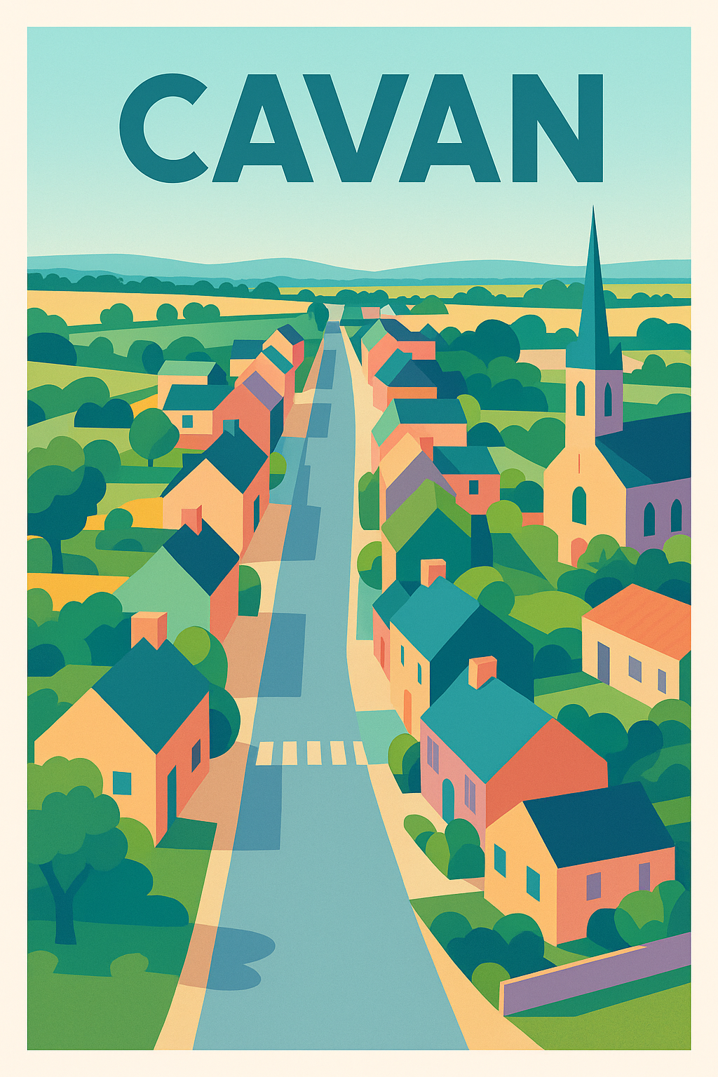 Affiche de Cavan - Charme et Sérénité Campagnarde