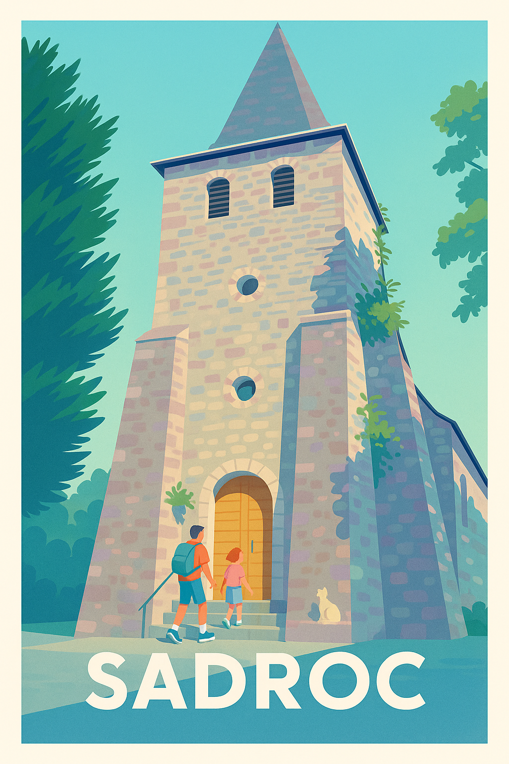 Affiche de Sadroc - Découvrez le charme historique en famille