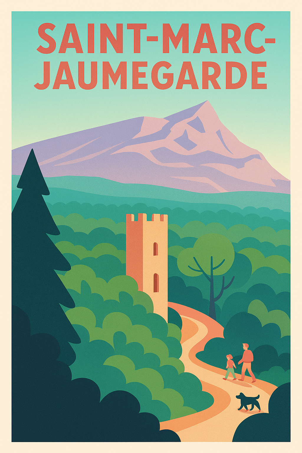 Affiche de Saint-Marc-Jaumegarde - L'évasion au cœur de la nature provençale