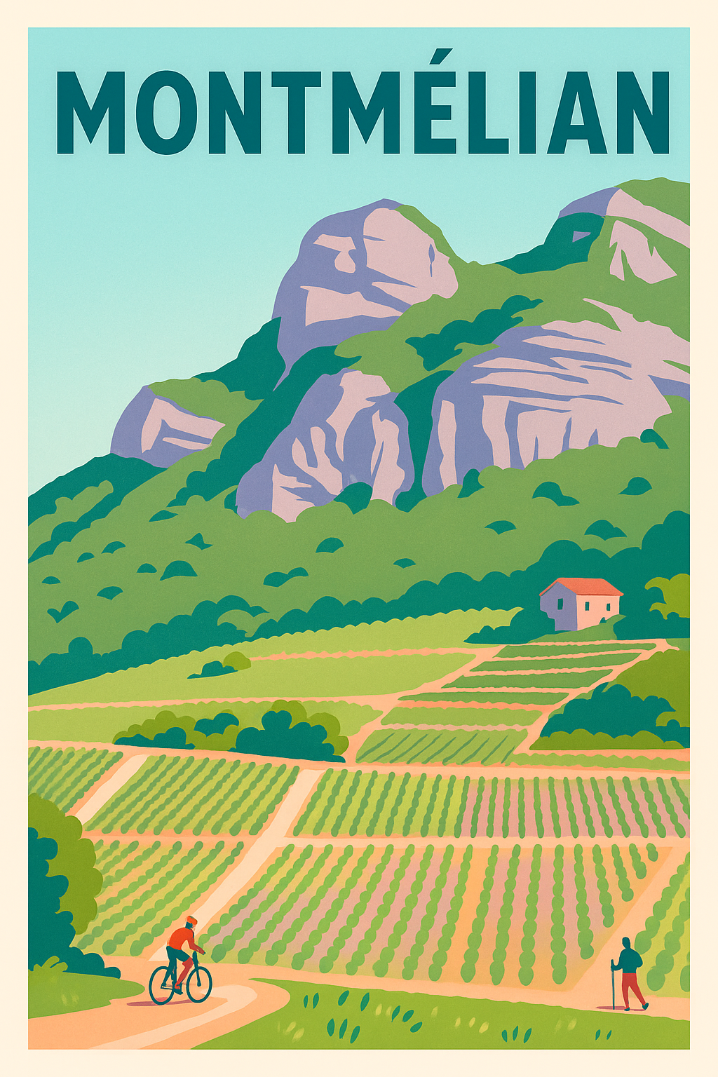 Affiche de Montmélian - L'escapade nature au cœur des vignobles