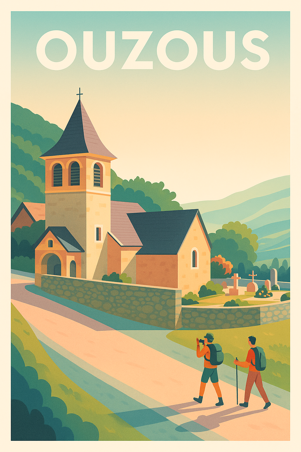 Affiche de Ouzous - Escapade au cœur des Pyrénées