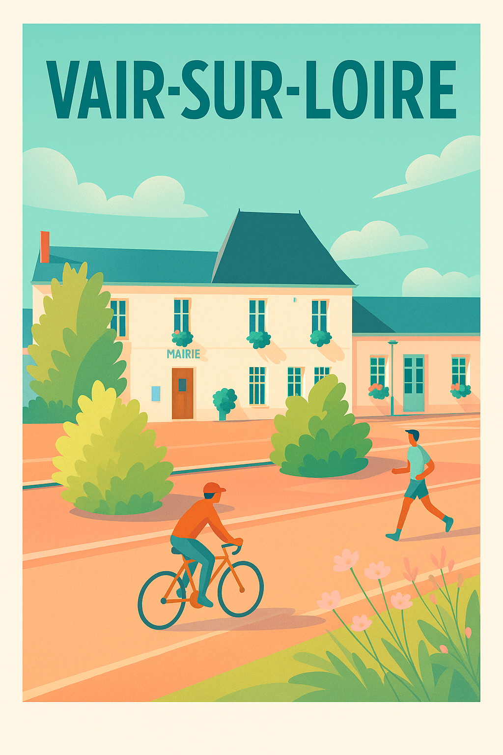 Affiche de Vair-sur-Loire - Charme tranquille et douceur de vivre