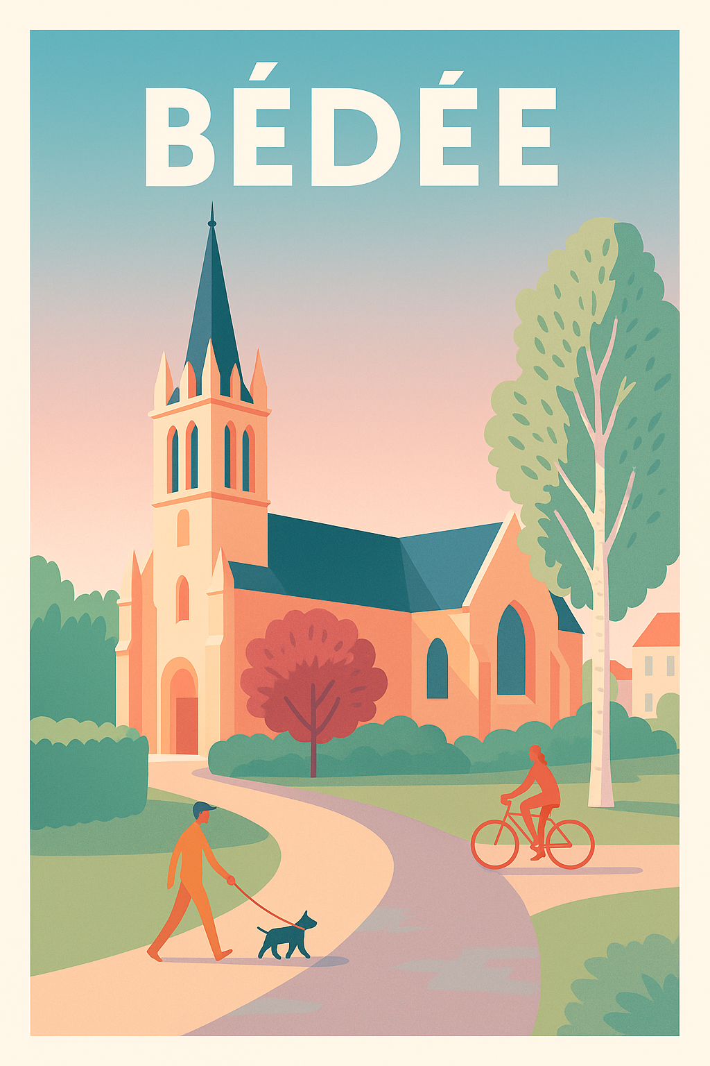 Affiche de Bédée - Charme paisible et naturel