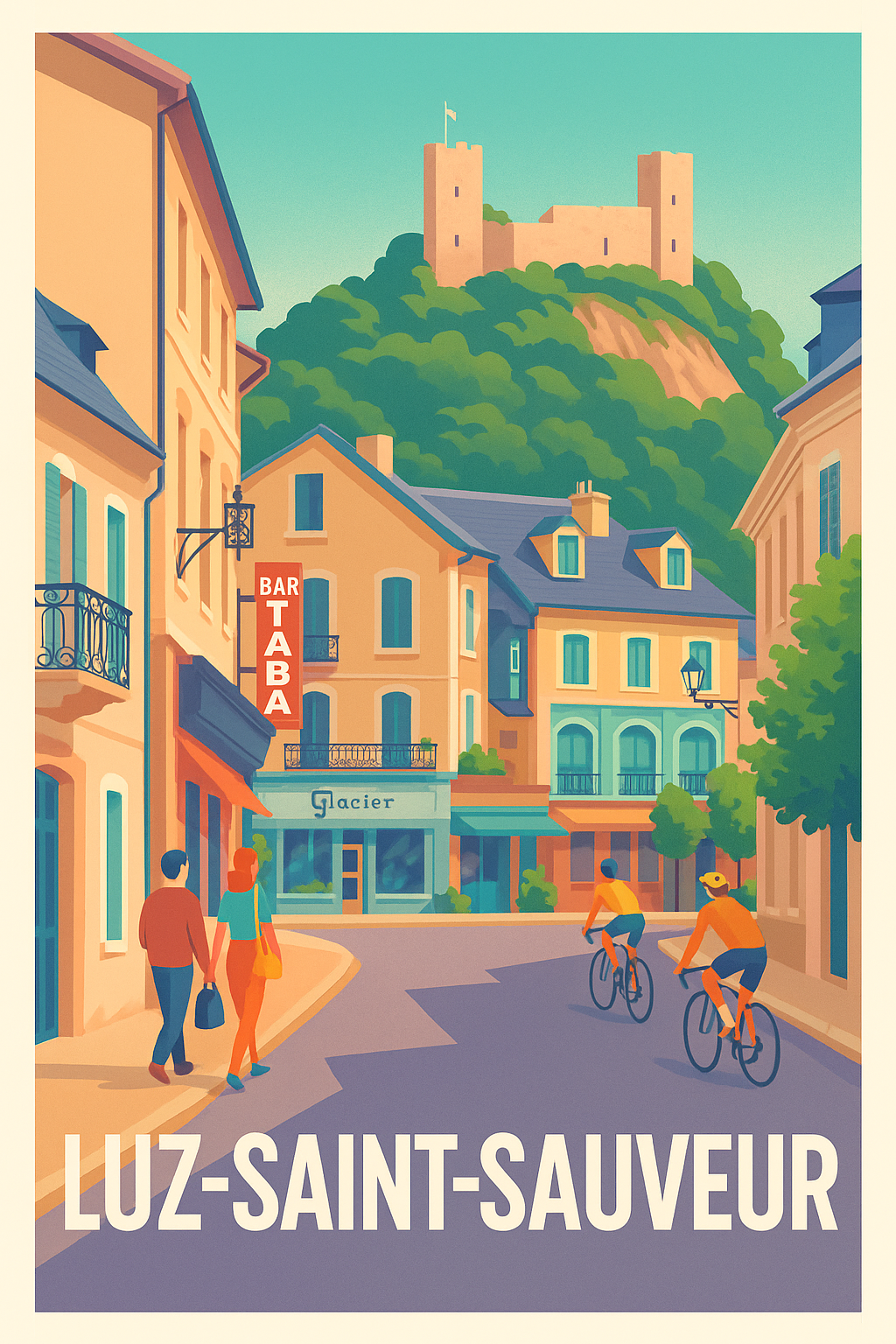 Affiche de Luz-Saint-Sauveur - Charme et sérénité pyrénéennes