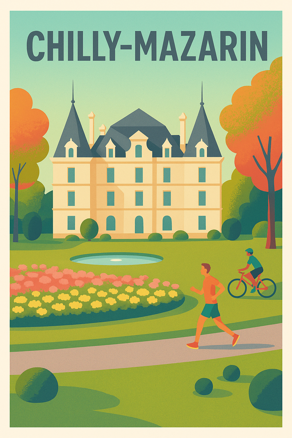 Affiche de Chilly-Mazarin - Balade au Château et Jardin
