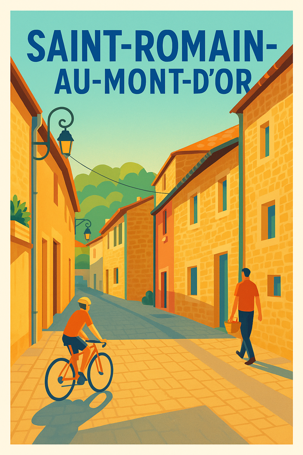 Affiche de Saint-Romain-au-Mont-d'Or - Charme et douceur de la vie locale