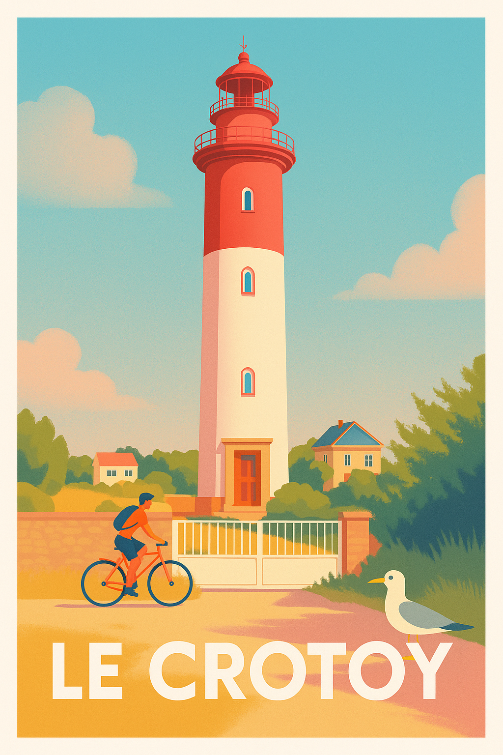 Affiche de Le Crotoy - Charme et douceur au bord de la mer
