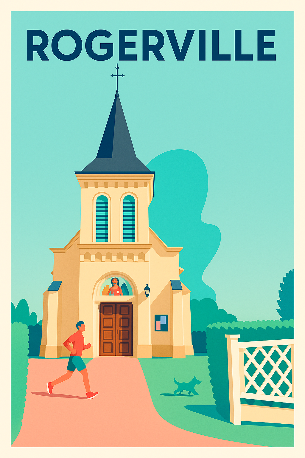 Affiche de Rogerville - Charme paisible et vie locale