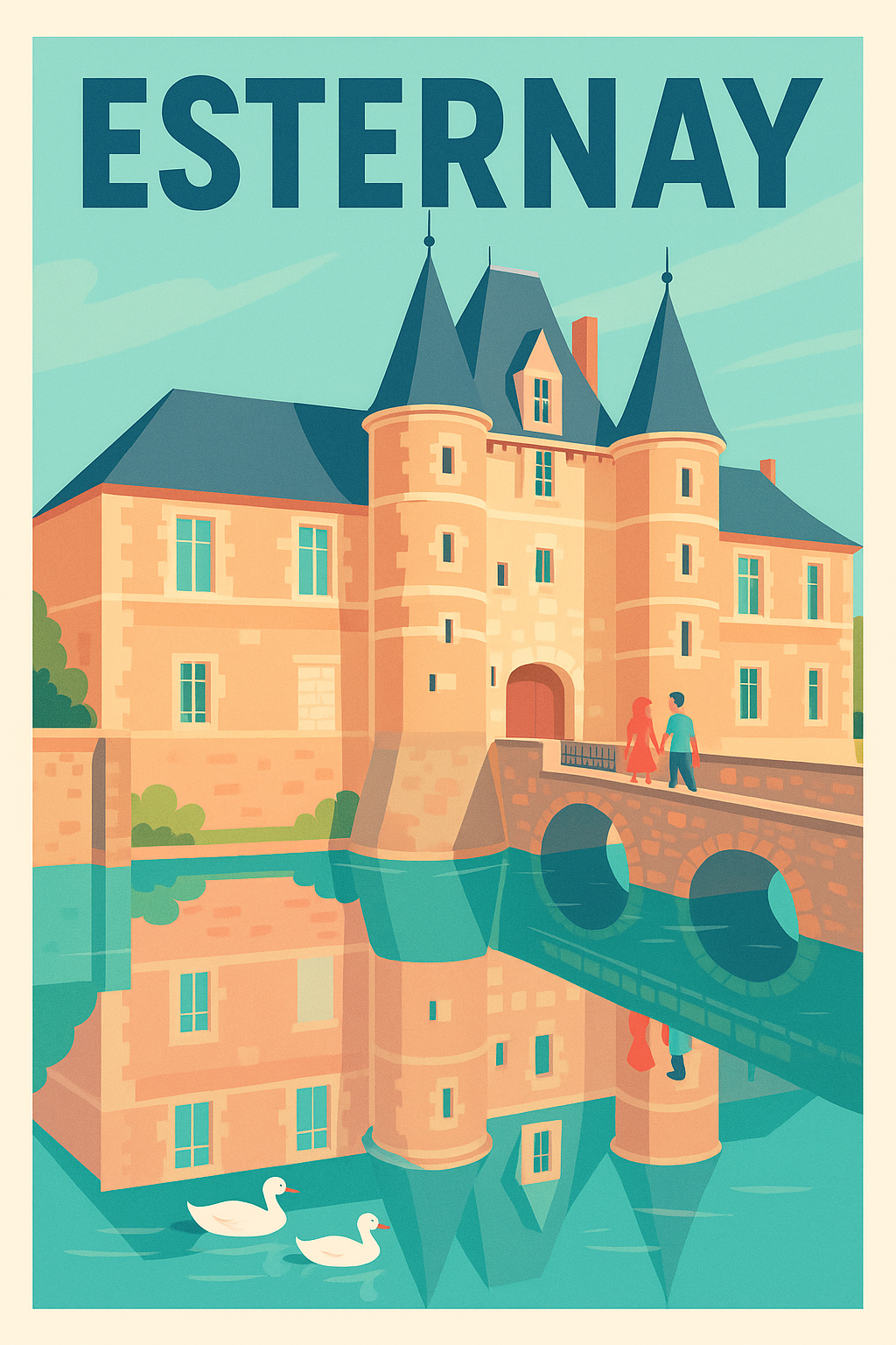 Affiche de Esternay - Charme et sérénité au château