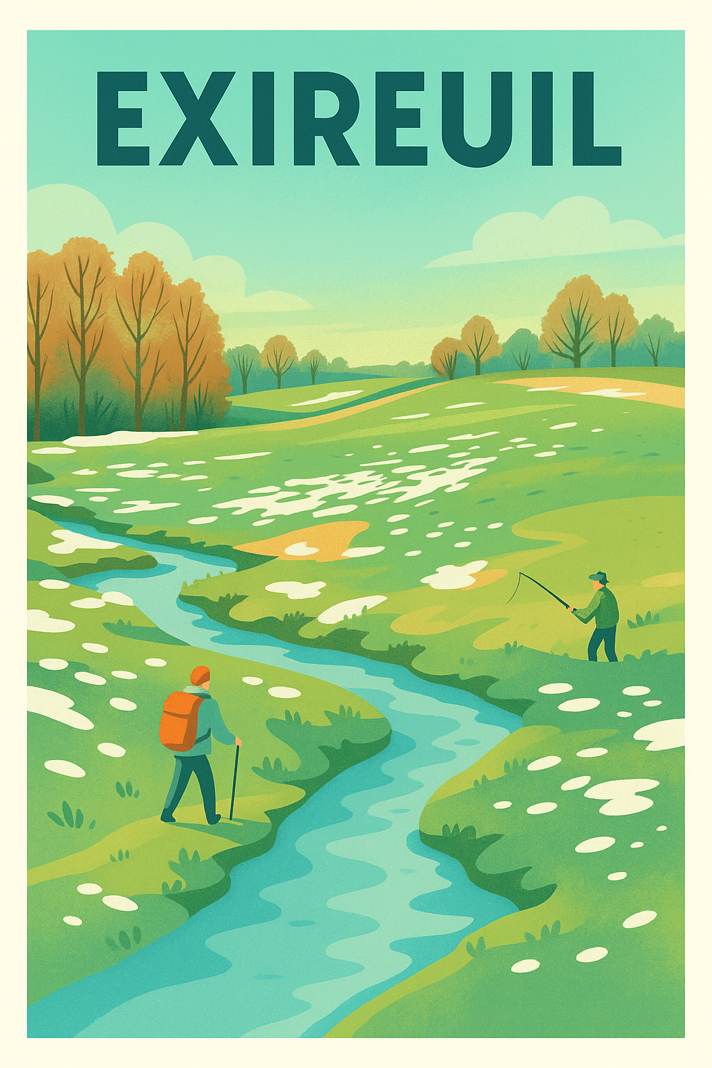 Affiche de Exireuil - Escapade nature et détente au fil de l'eau