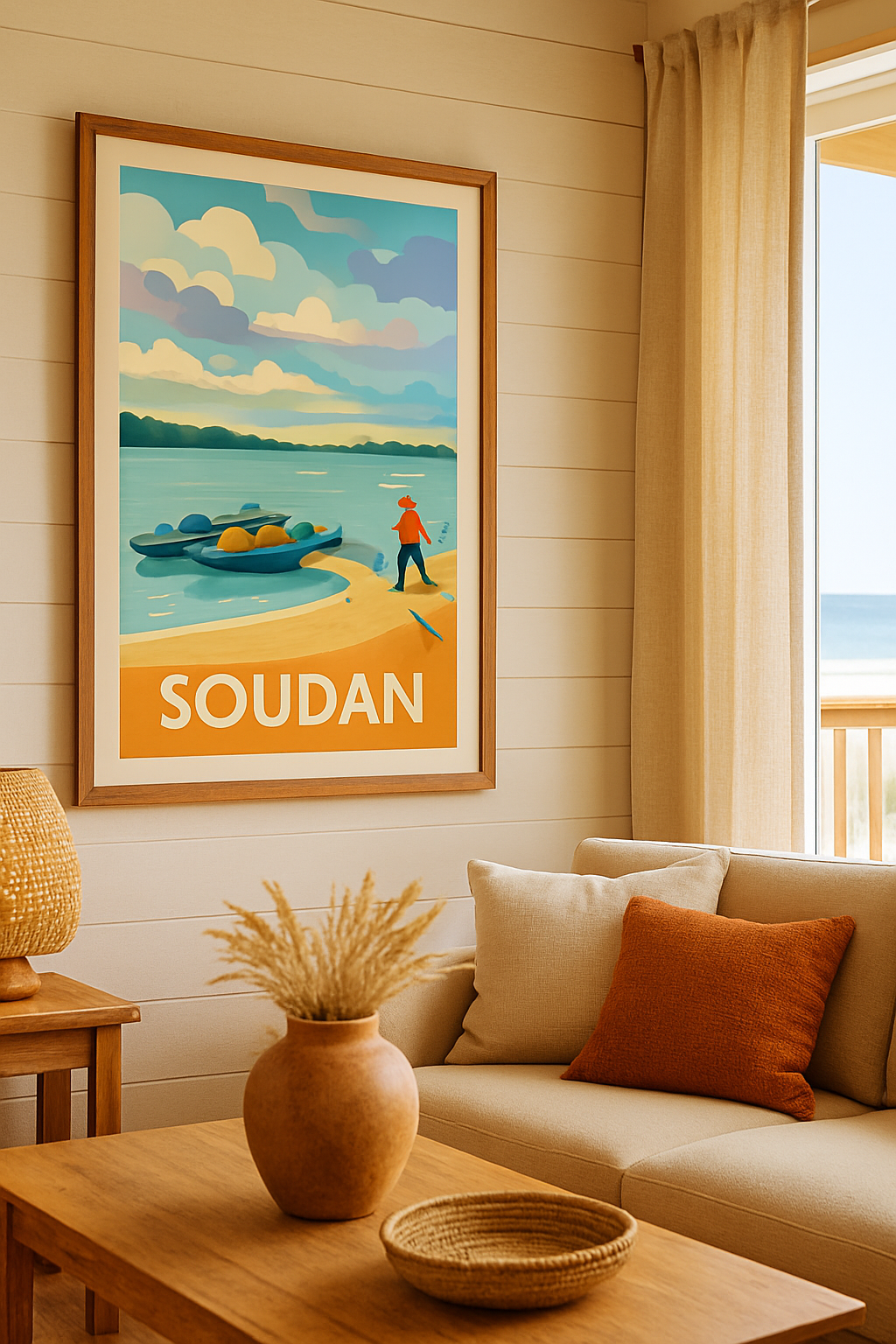 Mise en situation Affiche de Soudan - Tranquillité au bord de l'eau