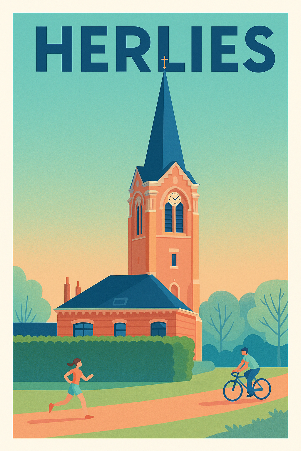 Affiche de Herlies - Charme tranquille et vie locale