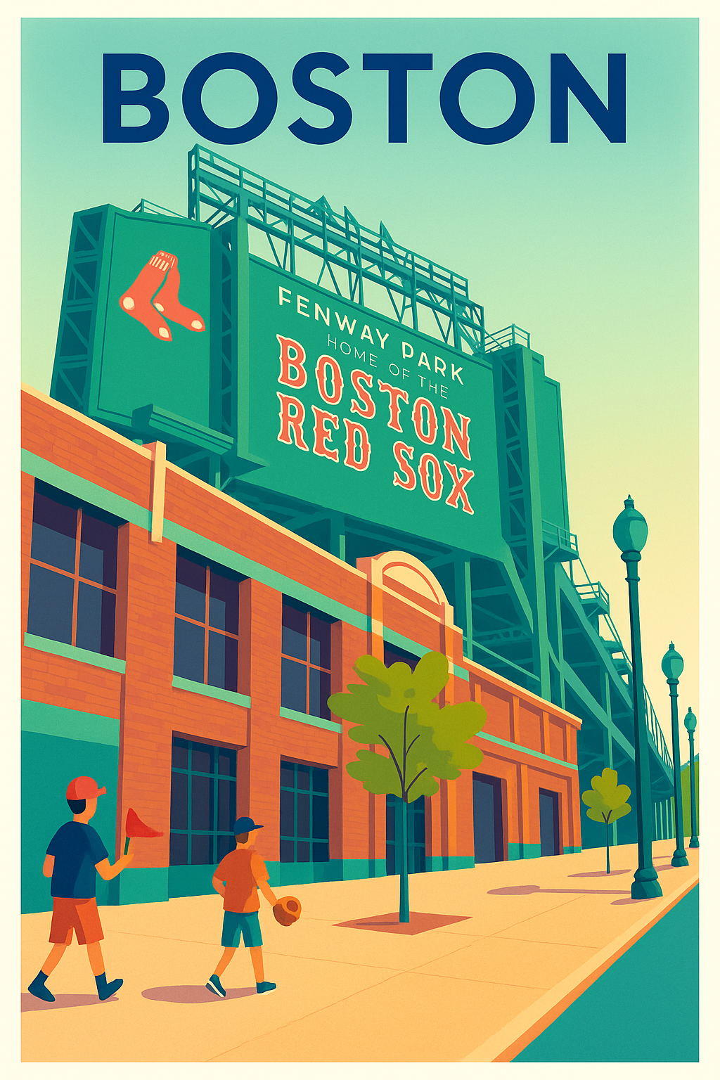 Affiche de Boston - Plongée au cœur de Fenway Park