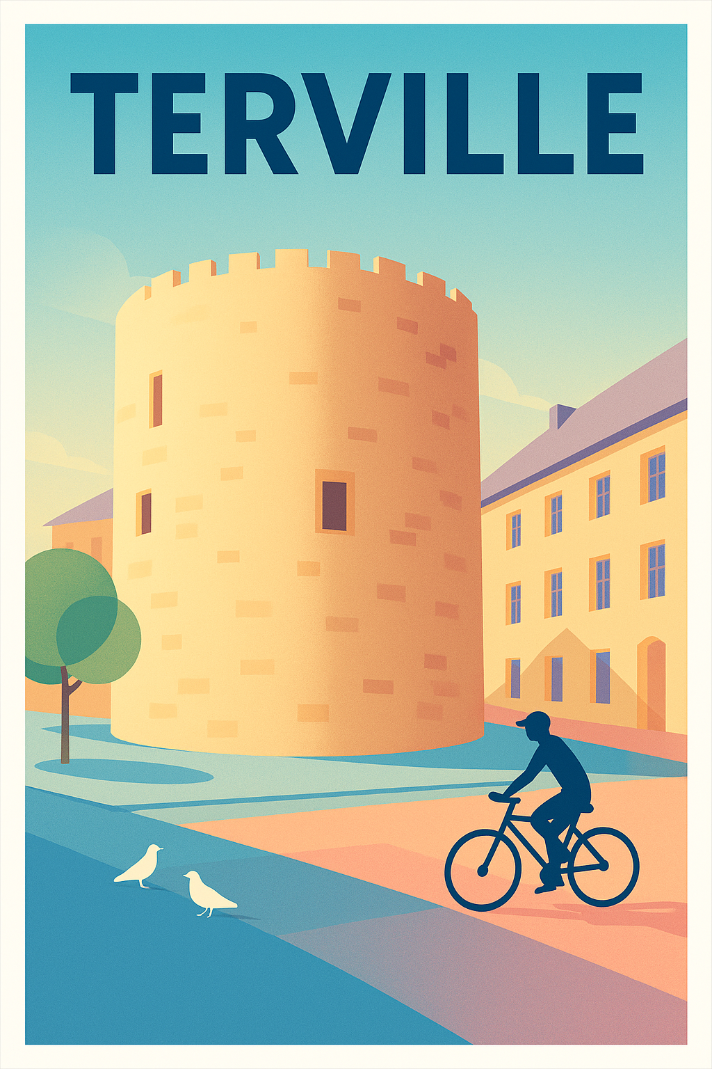 Affiche de Terville - La douceur d'un instant paisible