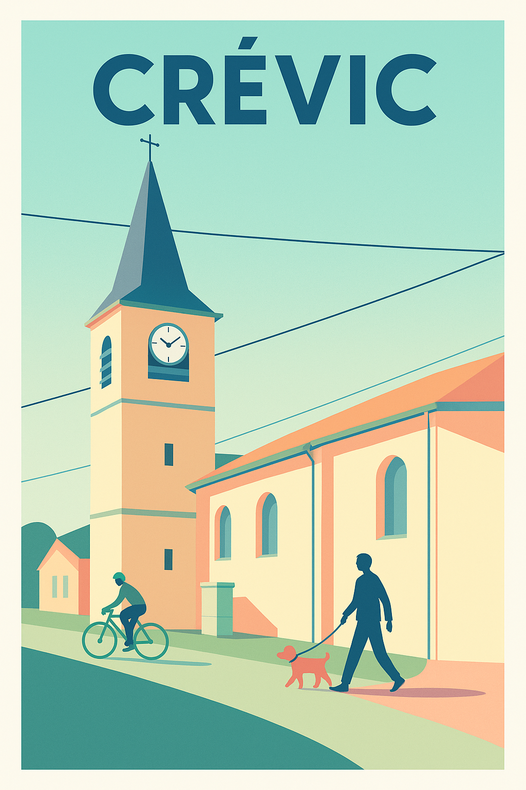 Affiche de Crévic - Charme paisible au cœur du village