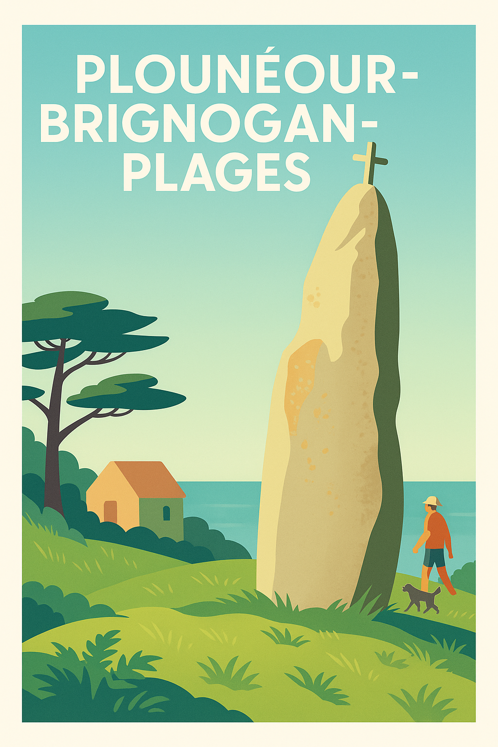Affiche de Plounéour-Brignogan-Plages - Escapade bretonne entre mer et nature