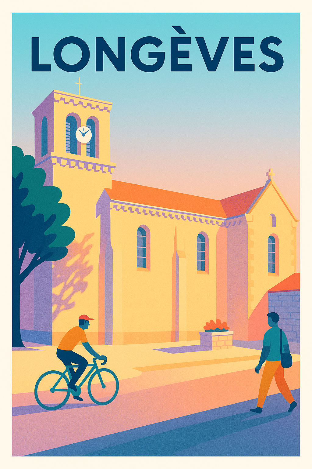 Affiche de Longèves - Charme et Sérénité au Cœur du Village