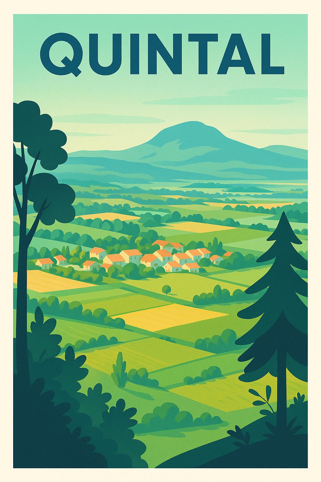Affiche de Quintal - Tranquillité et nature en harmonie