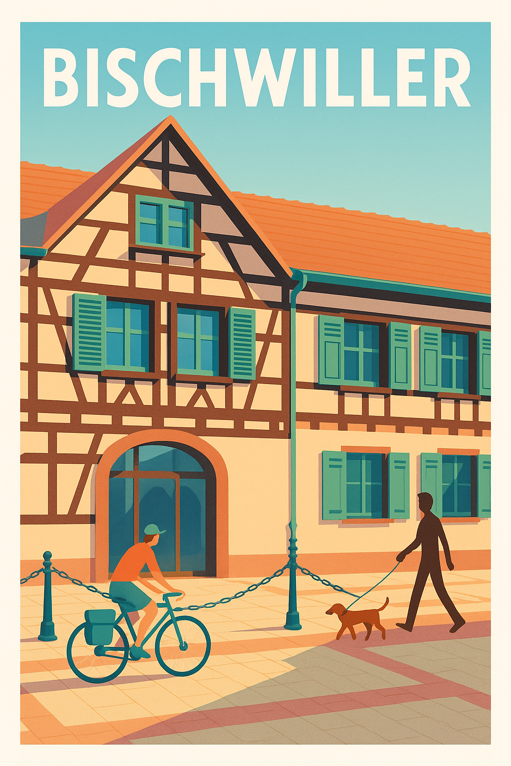 Affiche de Bischwiller - Charme et douceur de vie en Alsace