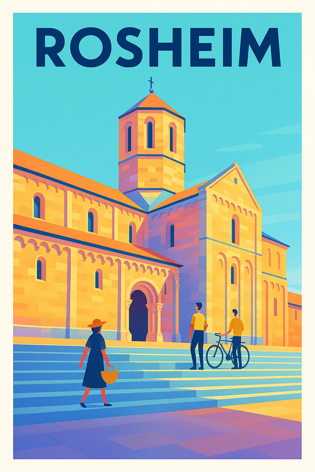 Affiche de Rosheim - Charme historique et luminosité d'Alsace