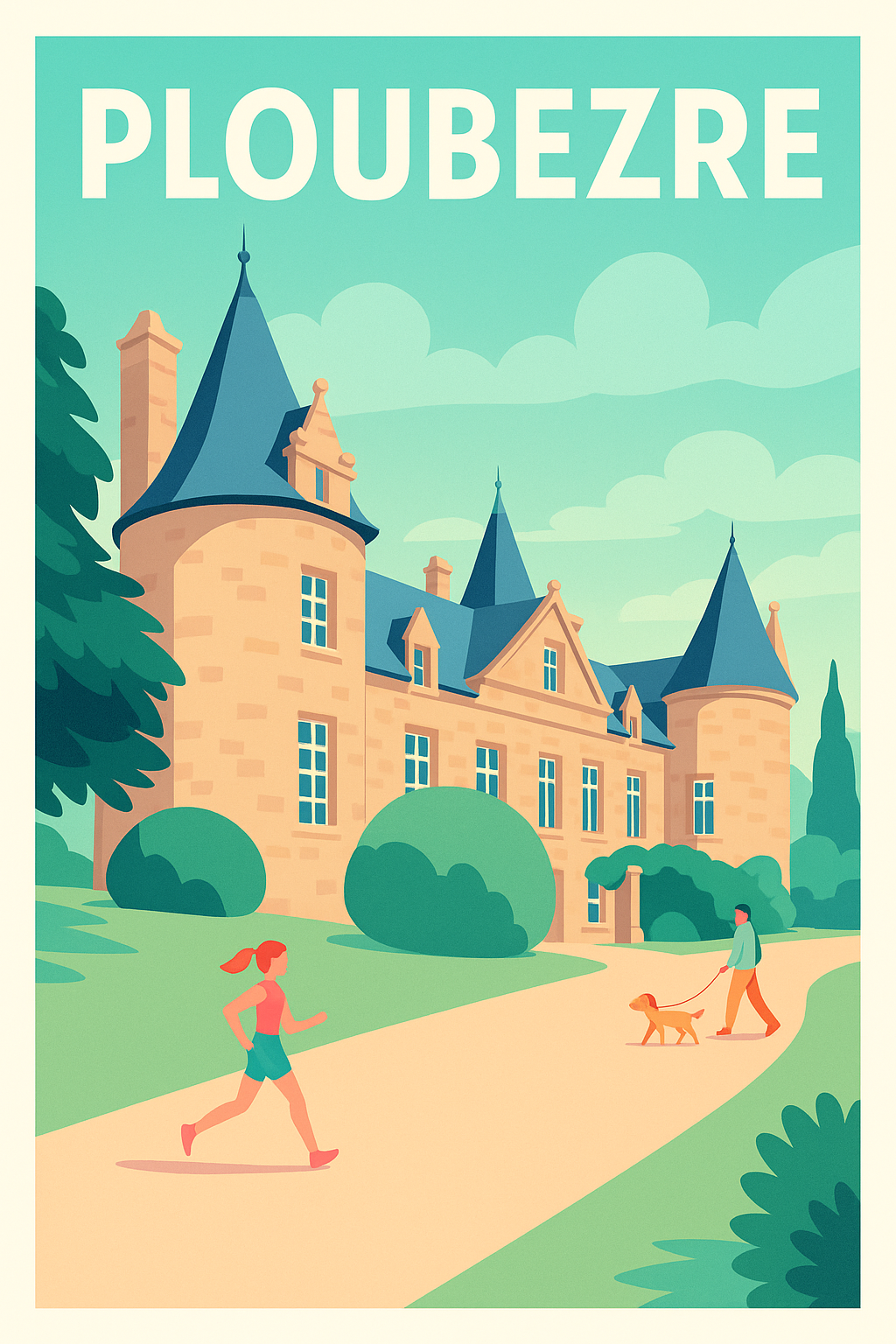 Affiche de Ploubezre - Charme historique et nature apaisante
