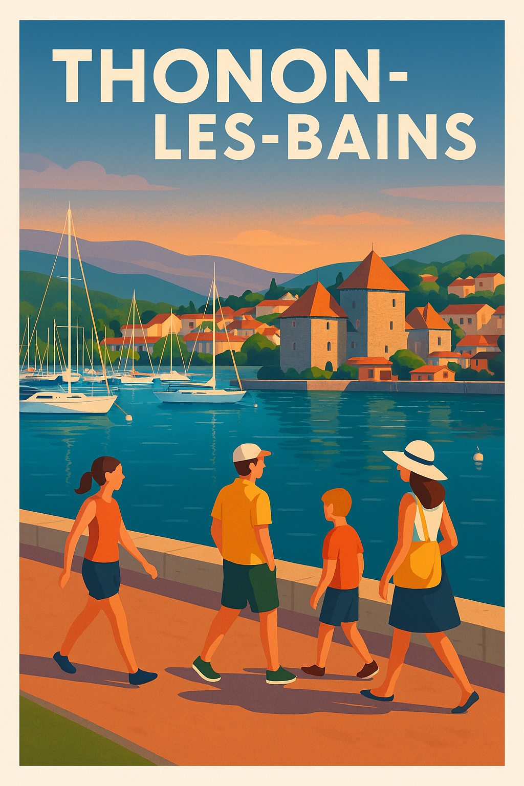 Thonon-les-Bains - Douceur du lac et charme médiéval