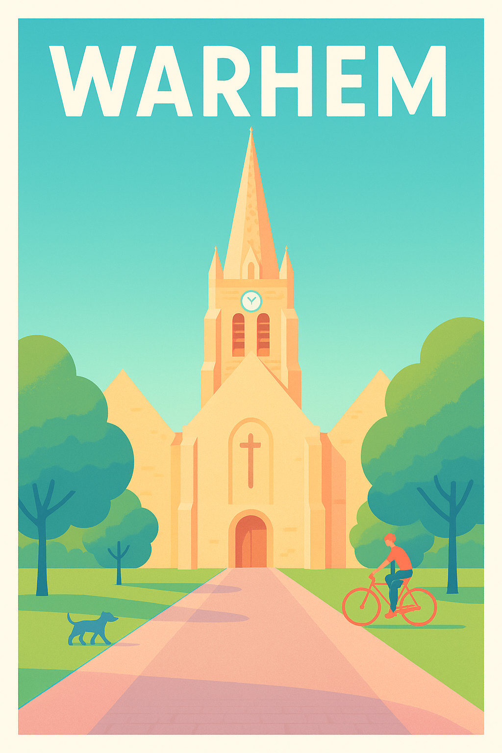 Affiche de Warhem - L'église au cœur d'une balade paisible