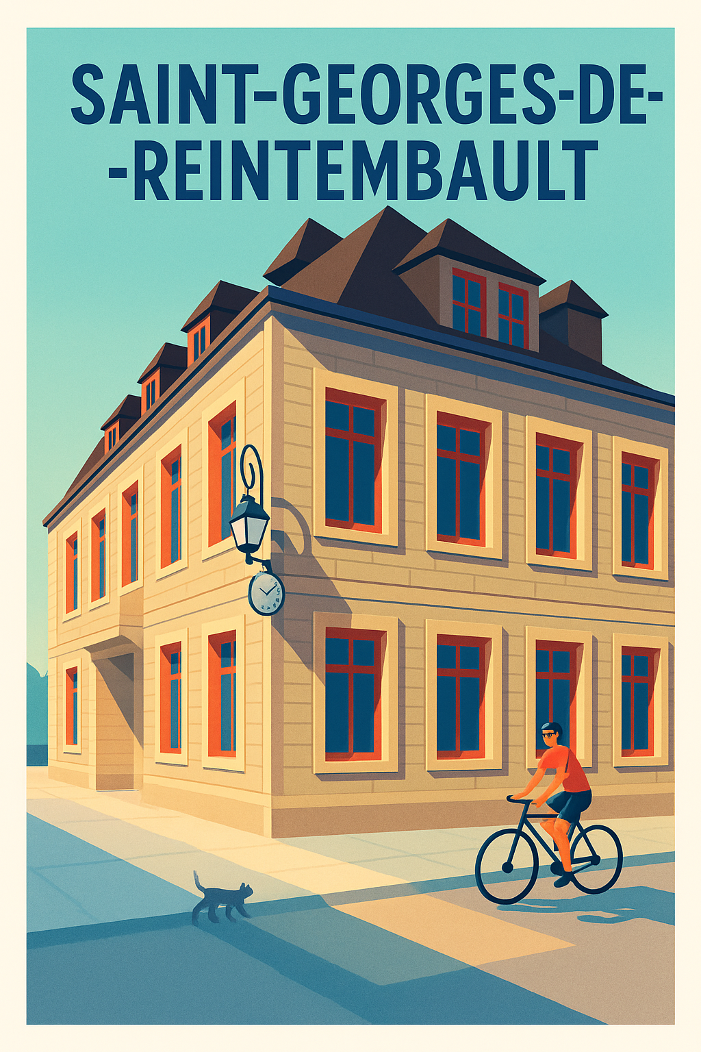 Affiche de Saint-Georges-de-Reintembault - Charme et Sérénité en Bretagne