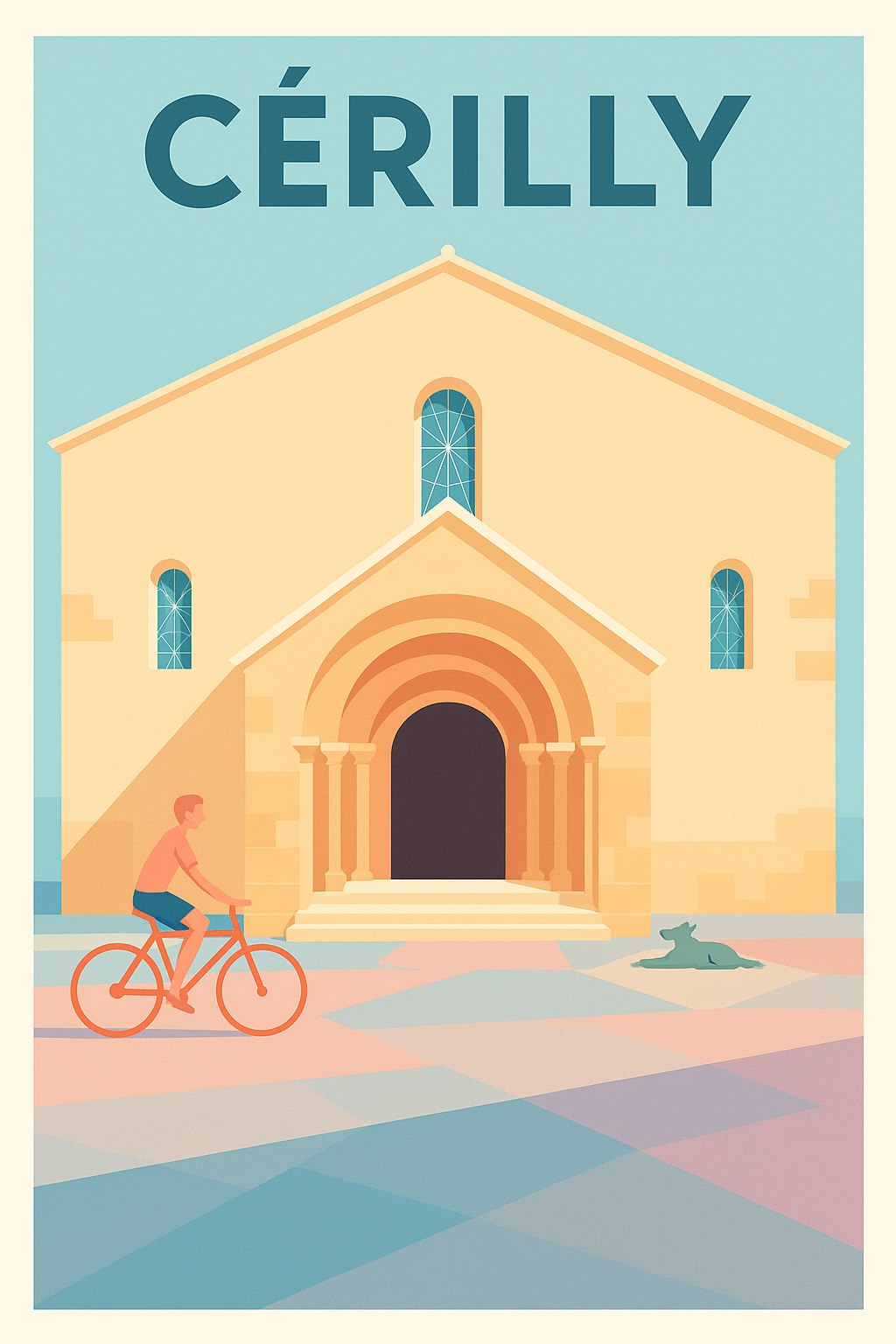 Affiche de Cérilly - Charme et douceur au cœur de la ville