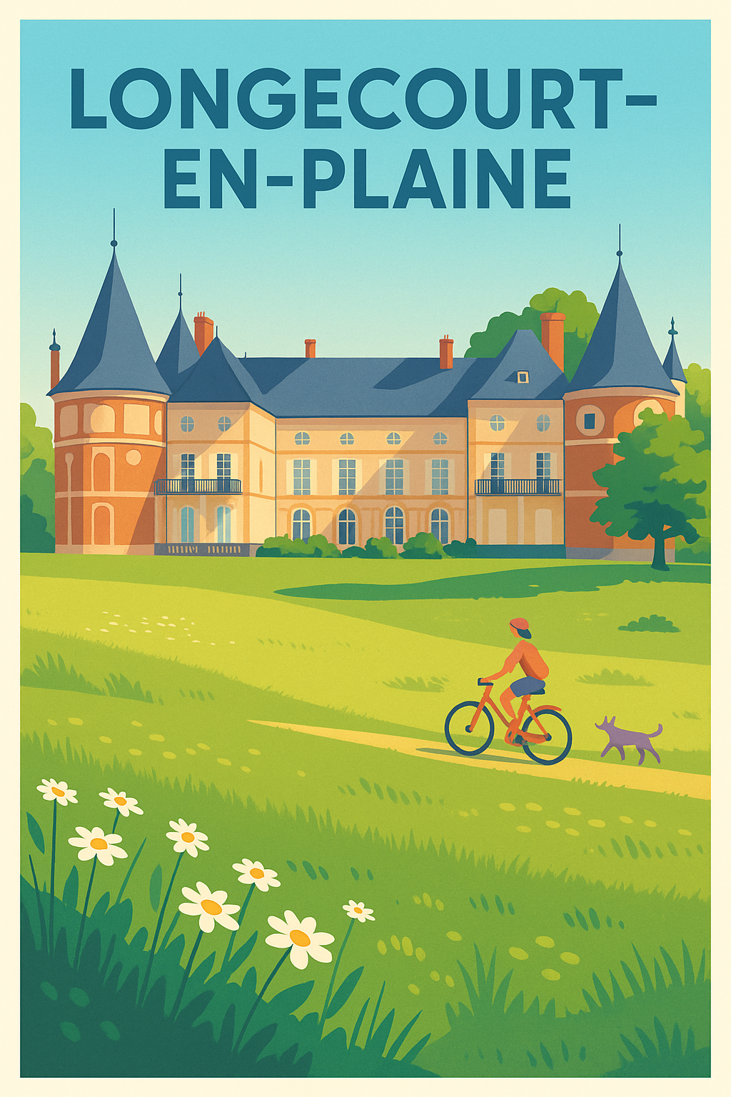 Affiche de Longecourt-en-Plaine - L'élégance champêtre à portée de regard