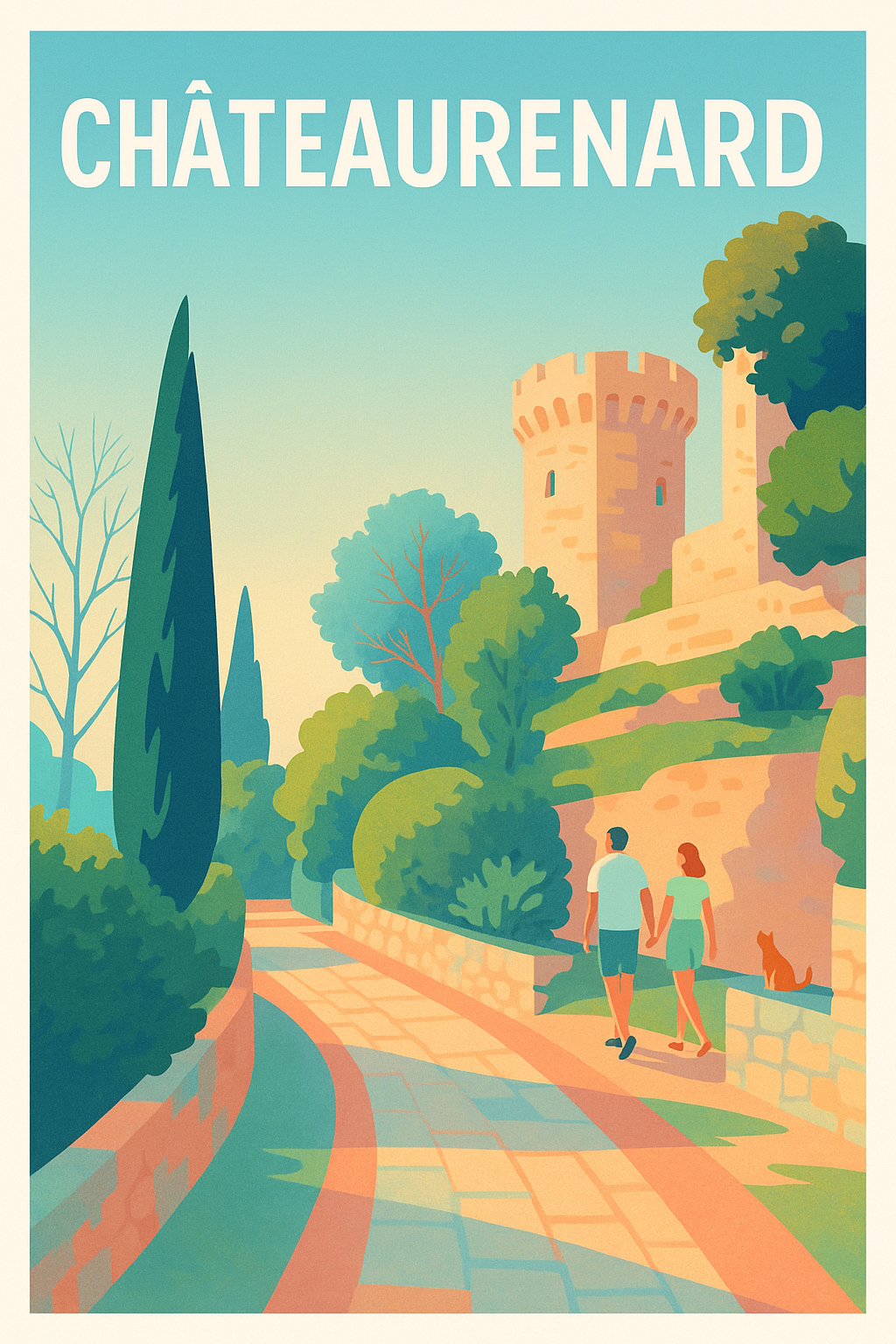 Affiche de Châteaurenard - Promenade au cœur du patrimoine