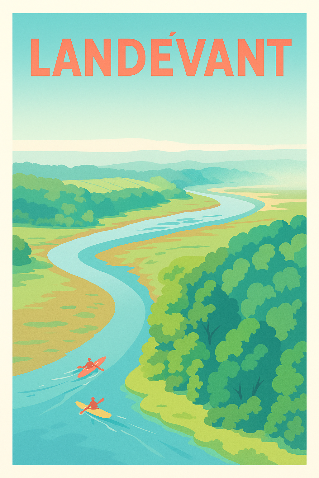 Affiche de Landévant - Évasion et nature au fil de l'eau