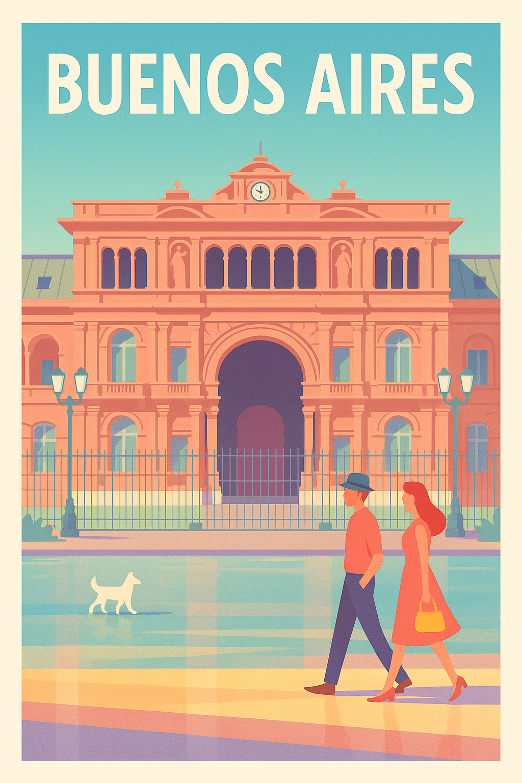 Affiche de Buenos Aires - L'élégance intemporelle de la capitale argentine