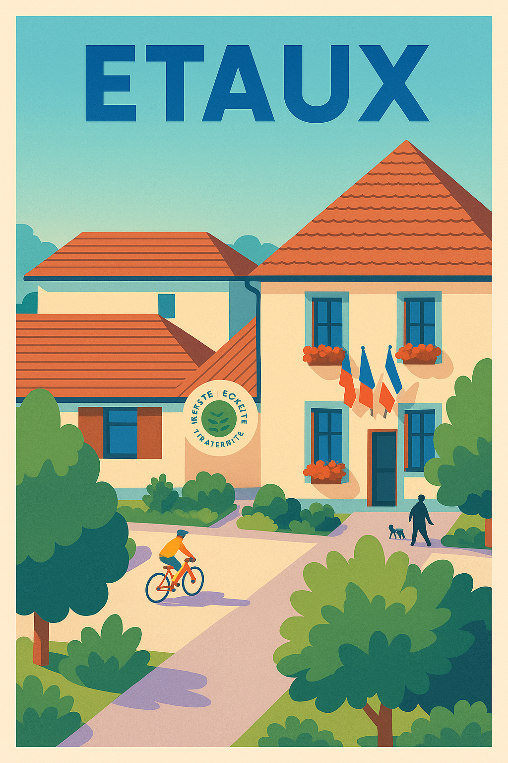 Affiche de Etaux - Charme paisible au cœur de la nature
