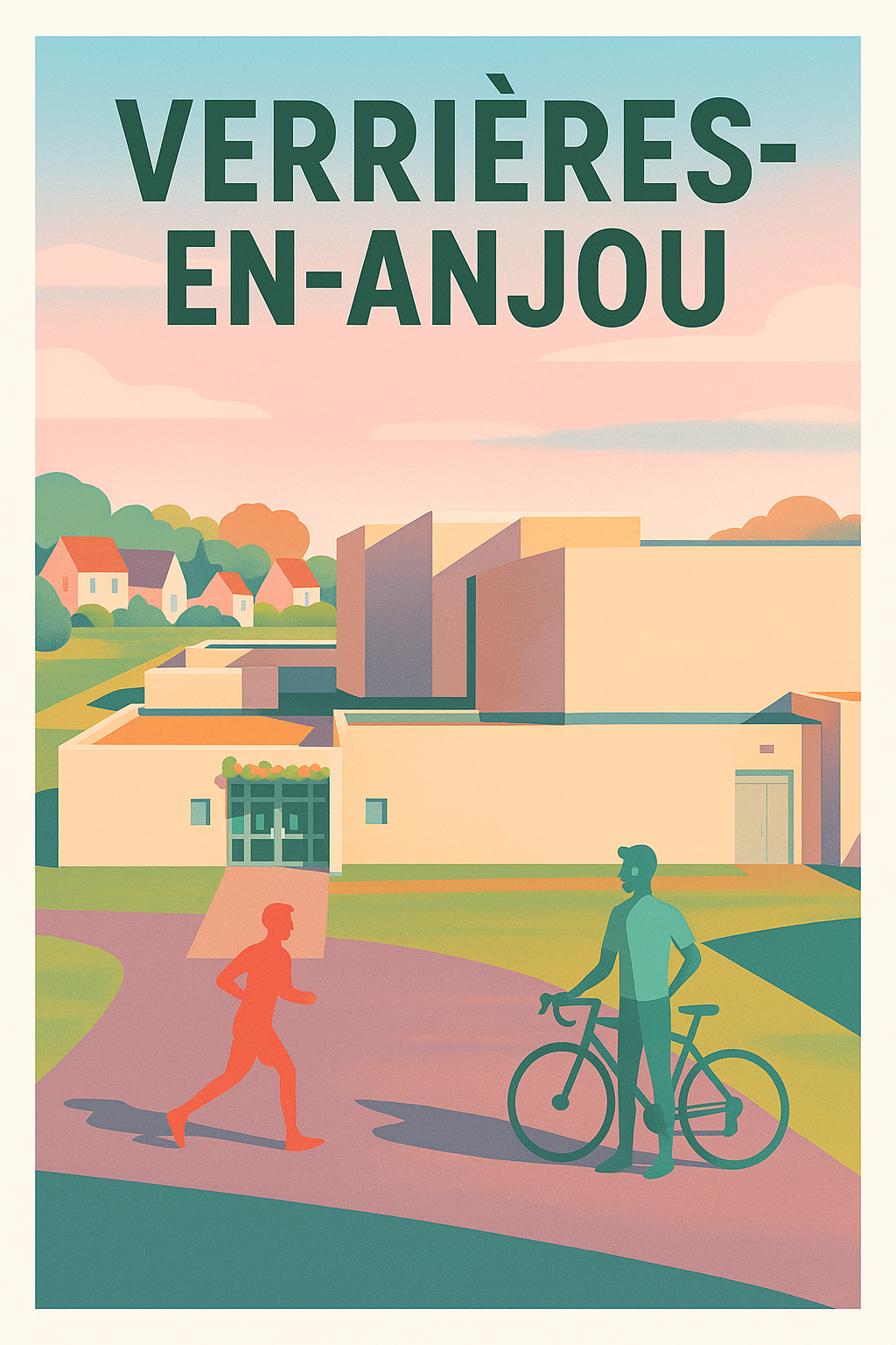 Affiche de Verrières-en-Anjou - Harmonie et douceur de vivre