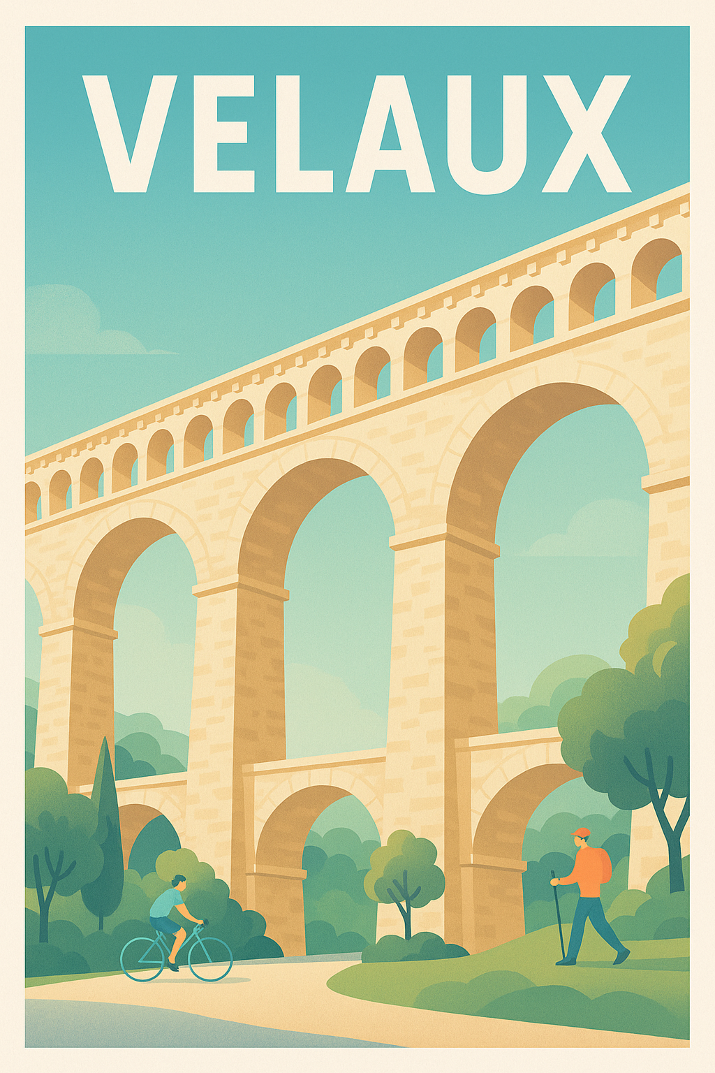 Affiche de Velaux - L'Aqueduc en toute sérénité