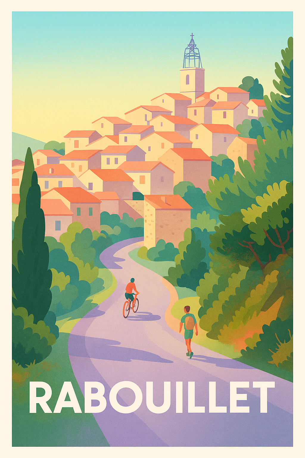 Affiche de Rabouillet - L'escapade nature et villageoise
