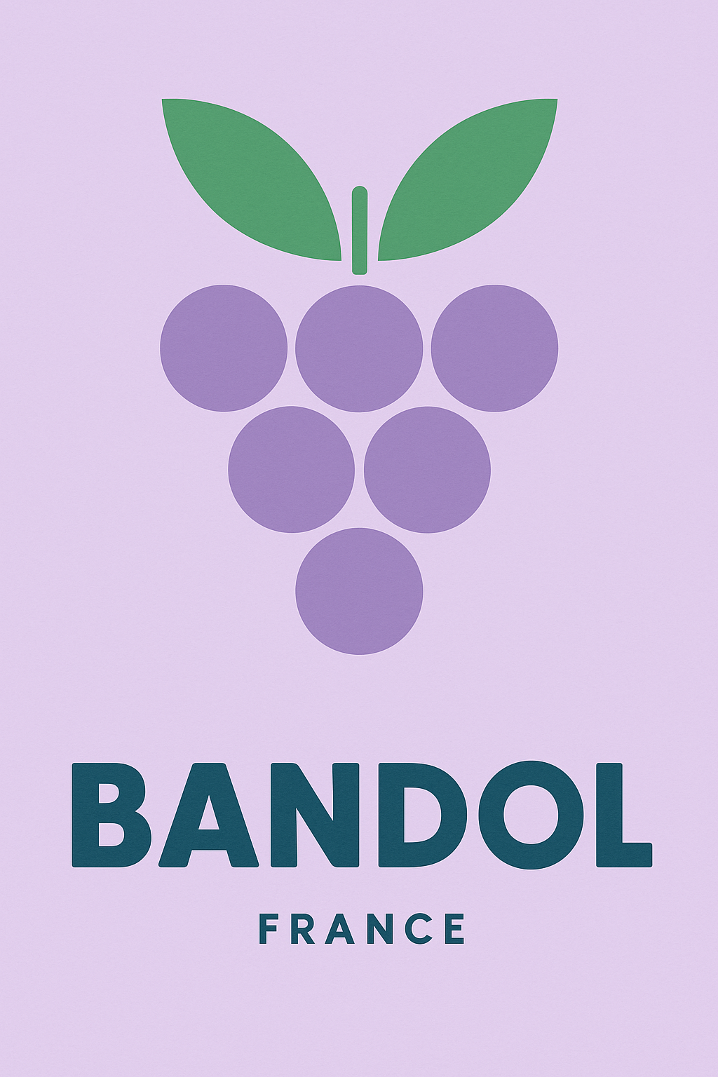 Affiche Bandol — L’élégance du terroir viticole · poster d'art de Bandol