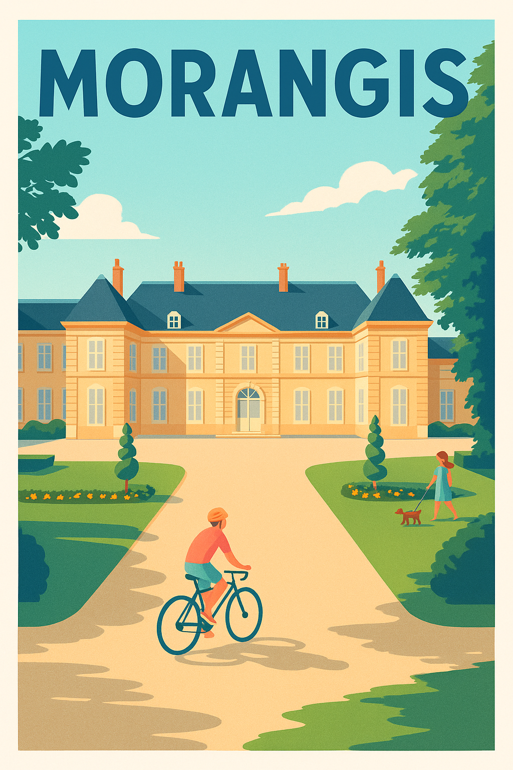Affiche de Morangis - L'élégance au cœur du patrimoine