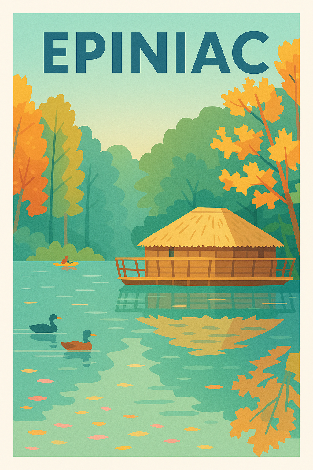 Affiche de Epiniac - Sérénité au fil de l'eau
