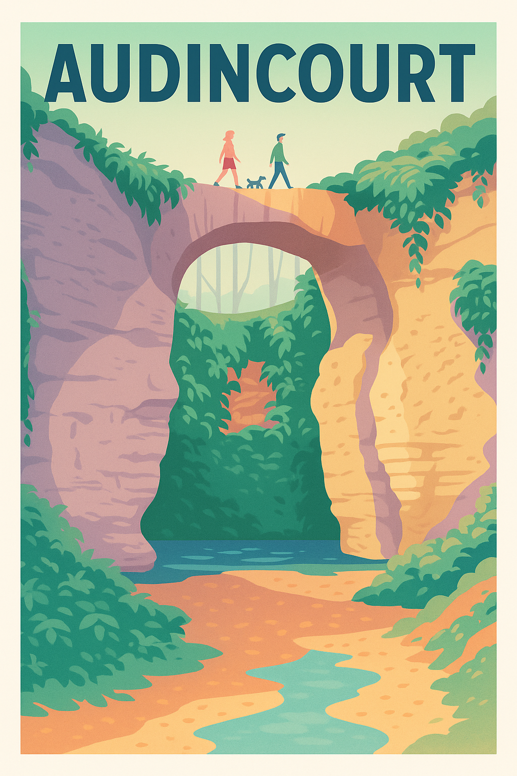 Affiche de Audincourt - Nature et découvertes au coeur du Jura