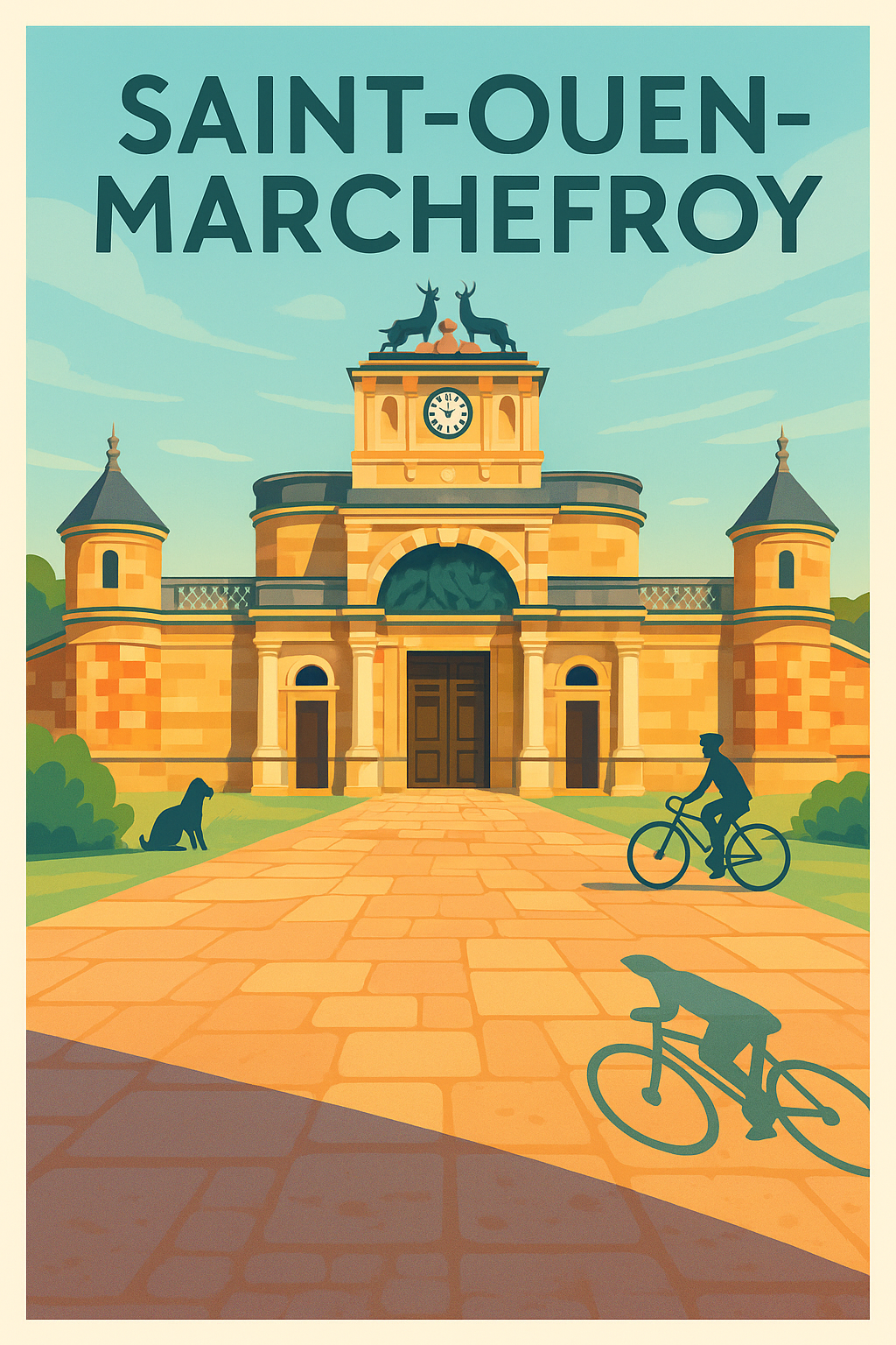 Affiche de Saint-Ouen-Marchefroy - Charme historique au grand air