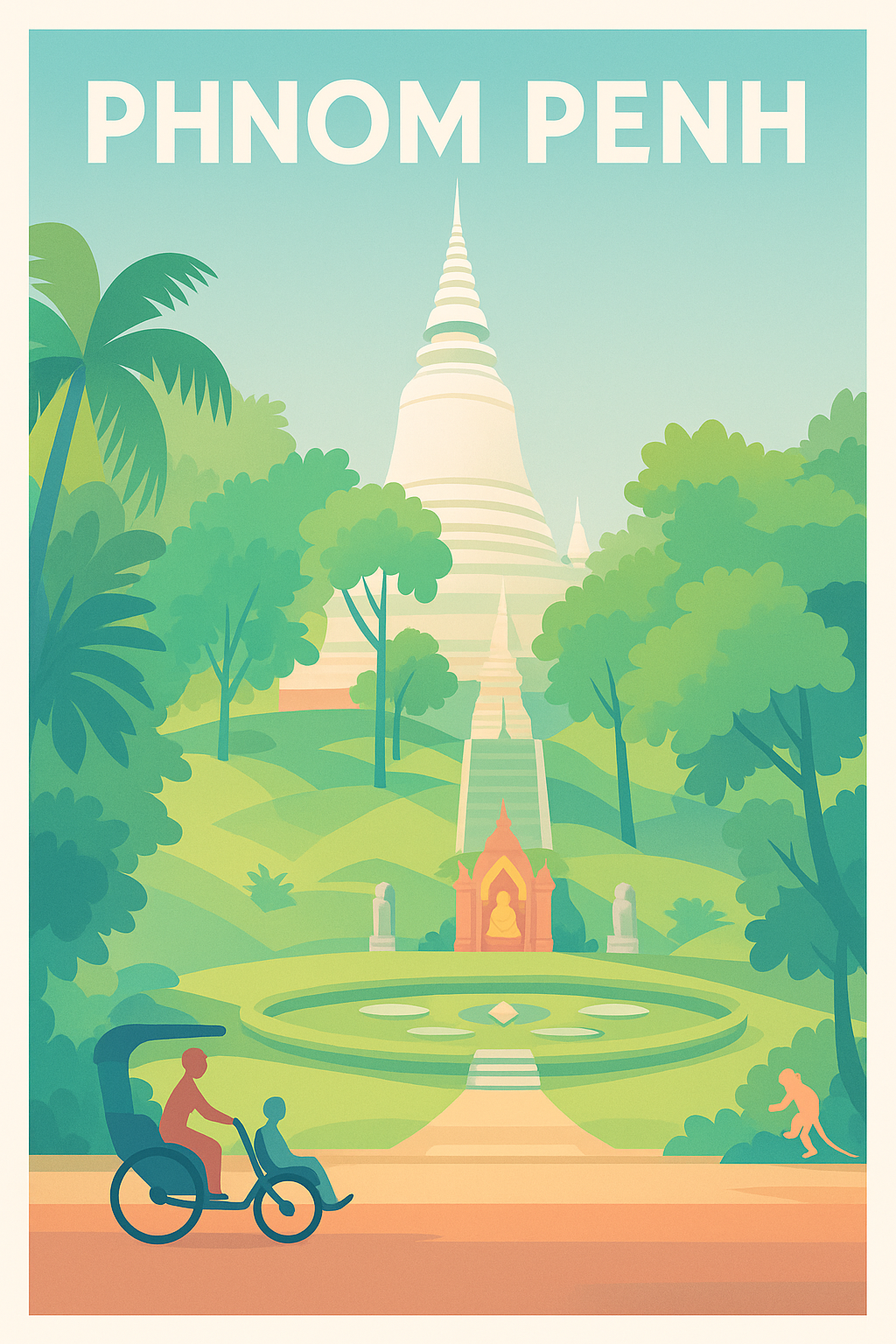 Affiche de Phnom Penh - Évasion au cœur de la capitale cambodgienne