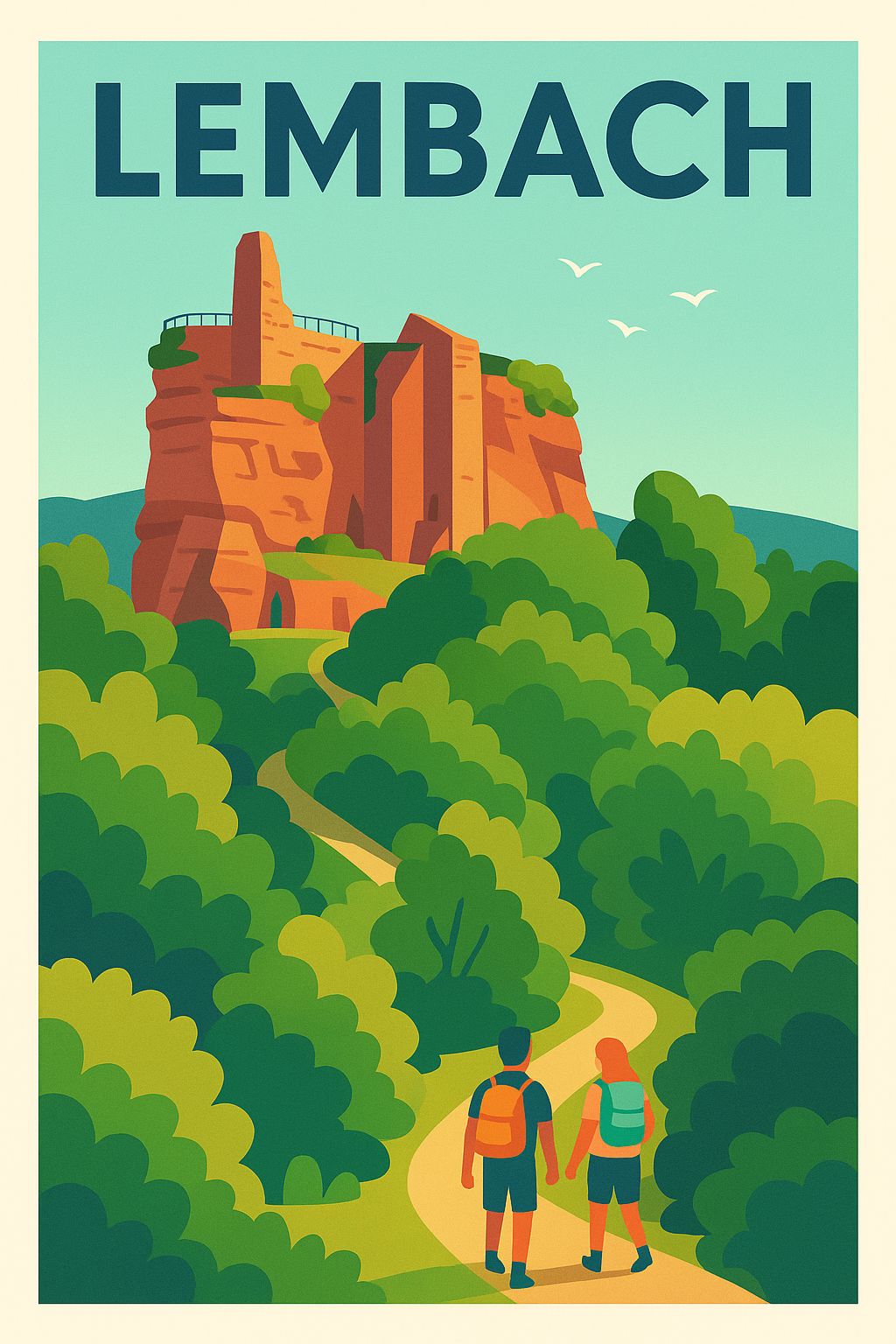 Affiche de Lembach - L'escapade nature inoubliable