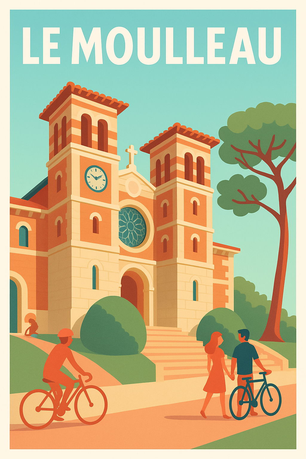 Affiche de Le Mouleau - Charme et Sérénité Atlantique