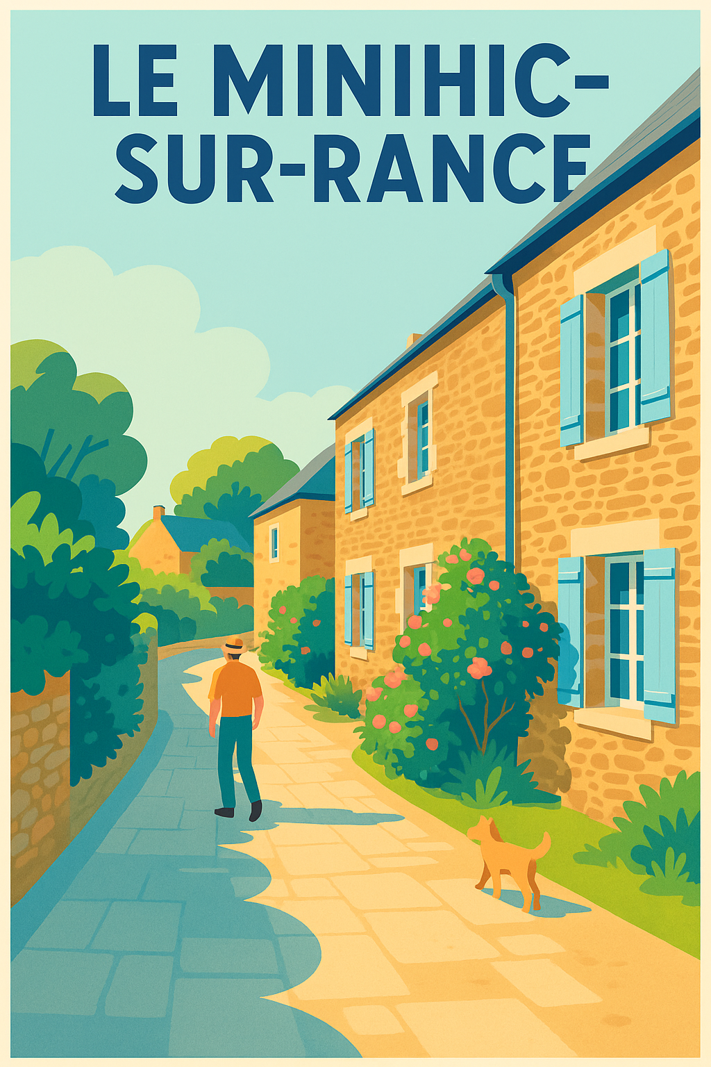 Affiche de Le Minihic-sur-Rance - Charme et douceur de la Bretagne authentique