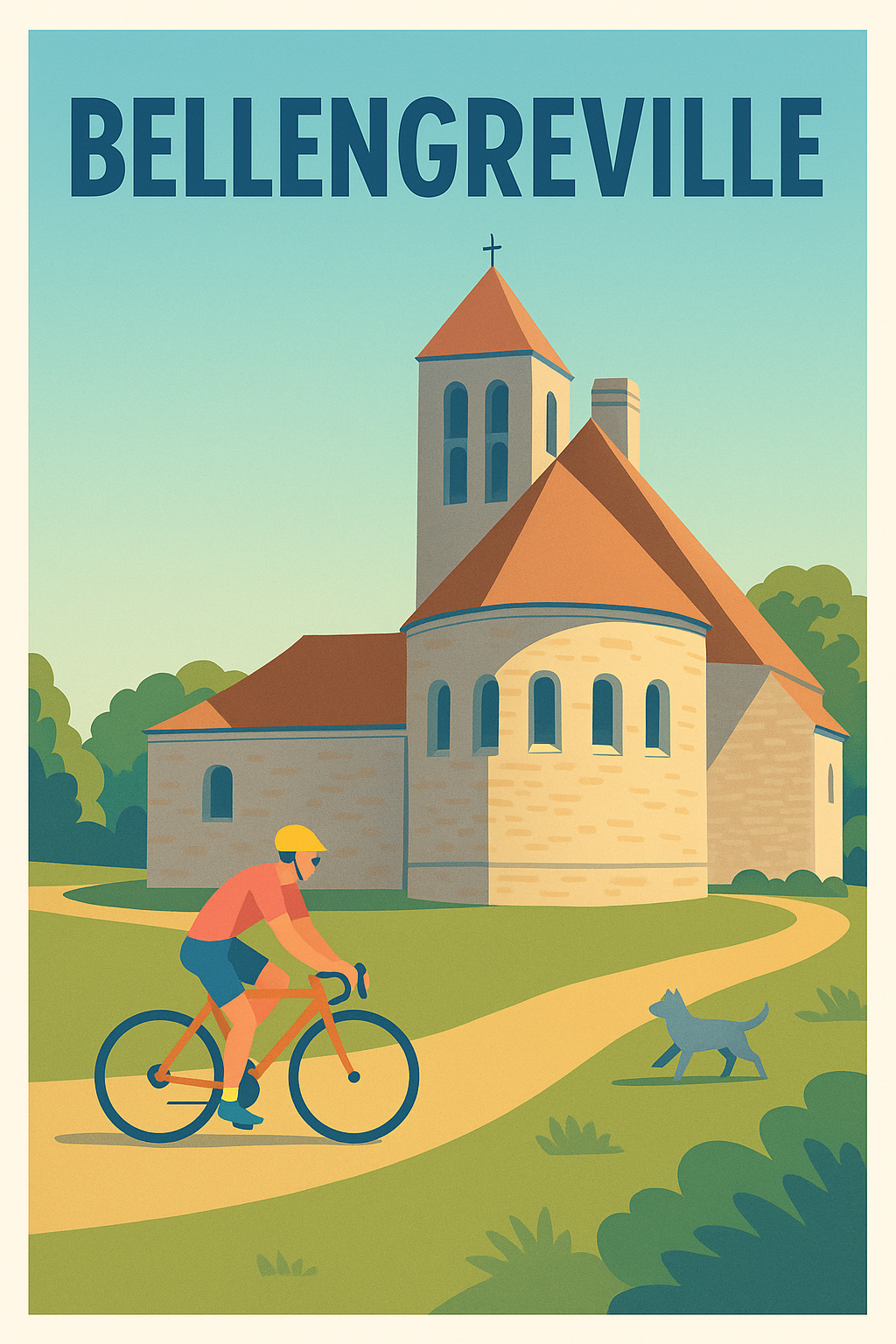 Affiche de Bellengreville - Harmonie paisible entre nature et patrimoine